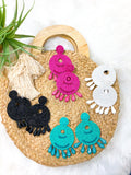 Beaded Drop Earrings