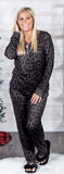 Cheetah Loungewear Set