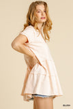 Tiered Ruffle Tunic, Blush