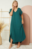 Everyday Pocket Maxi Dress, Hunter Green