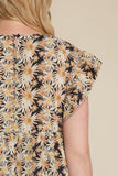 Floral Ruffle Tiered Dress
