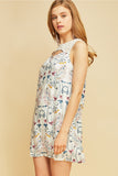 Floral and Lace Dress