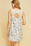 Floral and Lace Dress