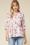 entro Tie Dye & Stars Top
