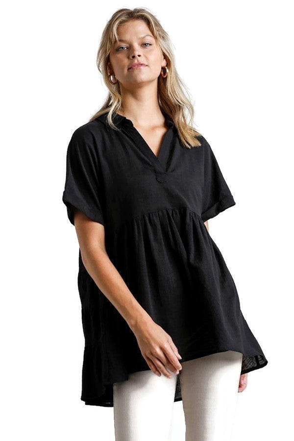 UMGEE USA babydoll long tunic top