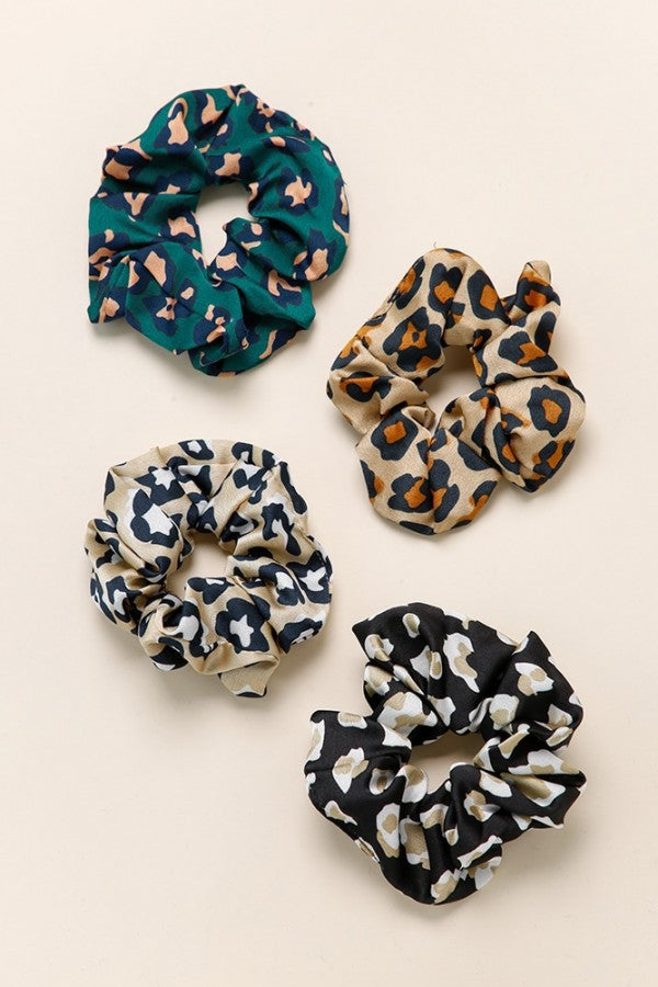 Leopard Scrunchie