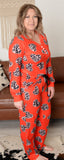 Leopard Heart Loungewear Set