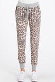 ANIMAL PRINT JOGGERS