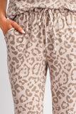 Cheetah Comfort Joggers, Sand