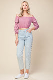 Wild Child Crop Top, Mauve