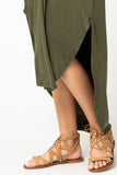 Everyday Pocket Maxi Dress,  Olive
