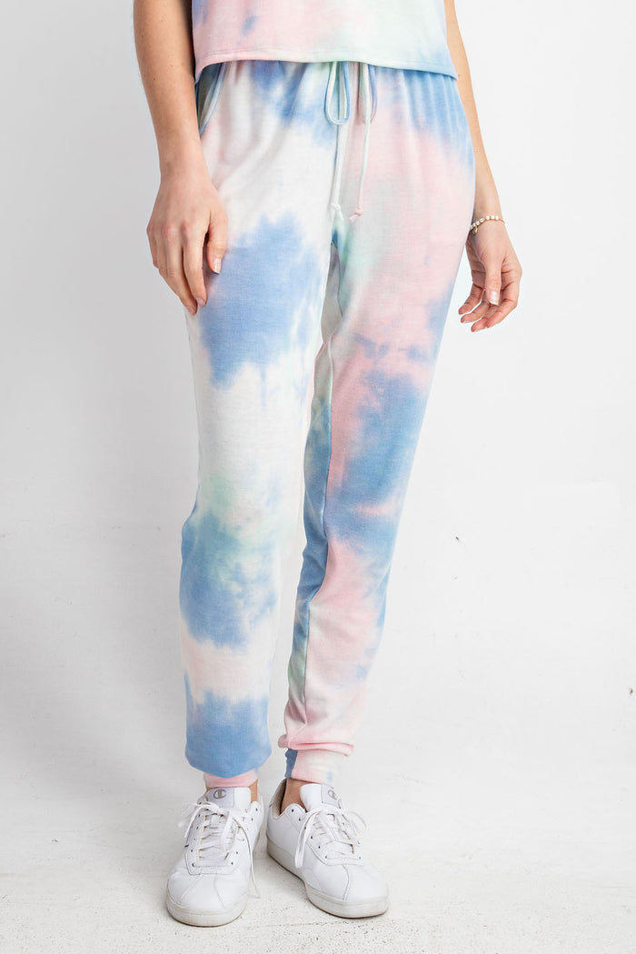 143 story tie dye jogger pants