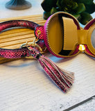 Bangle Keychain with Wireless Headphone Case