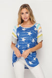 Stars & Stripes Raglan Top
