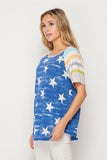 Stars & Stripes Raglan Top
