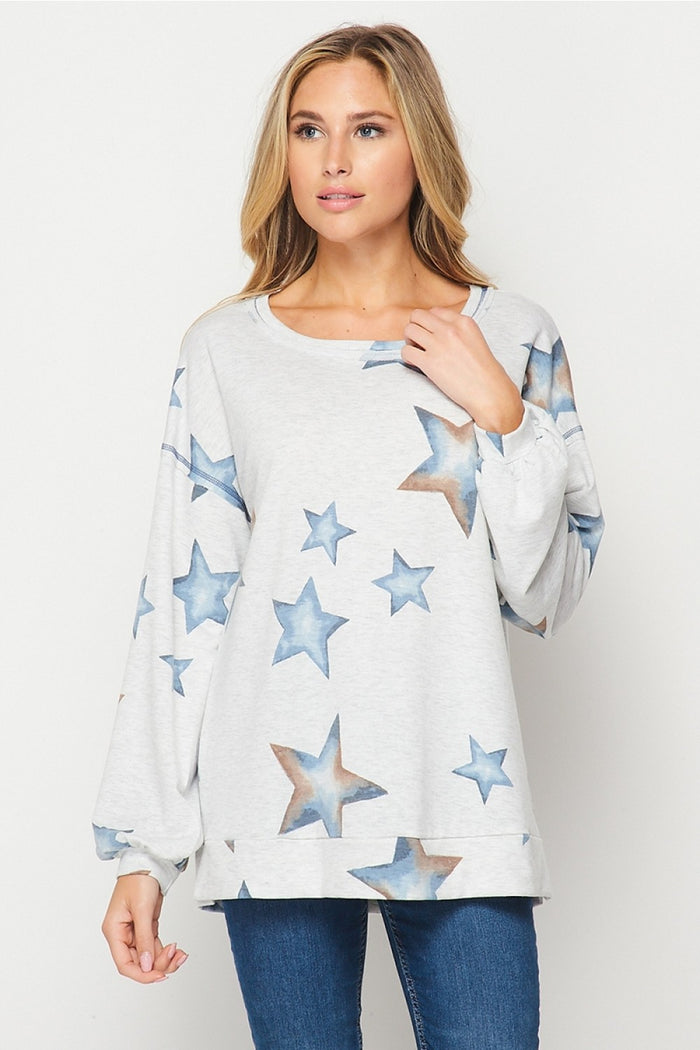 honeyme stars pullover
