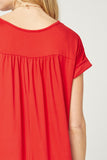 Everyday Pocket Maxi Dress, Tangerine