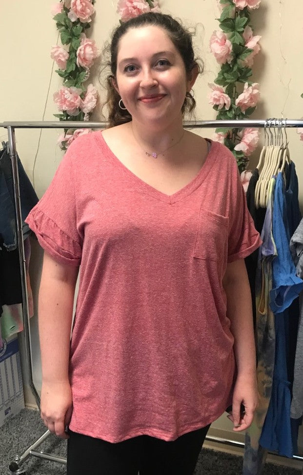 Boyfriend Pocket Top