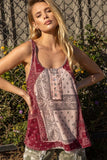 Paisley Knit Tank Top