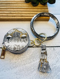 Bangle Keychain with Wireless Headphone Case