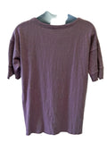 Kasey Cotton Short Sleeve Top, Violet