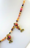 Michal Golan Bronze Multi Pearl Fish Pendants
