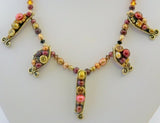 Michal Golan Bronze Multi Pearl Fish Pendants