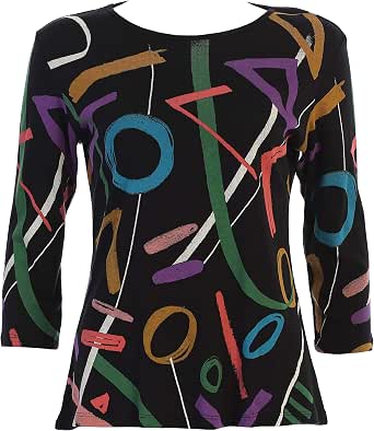 Highlight Cotton Top, Black