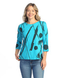 Jess & Jane Bimba Printed Cotton Top