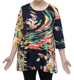 Caribe Roses Swing Top