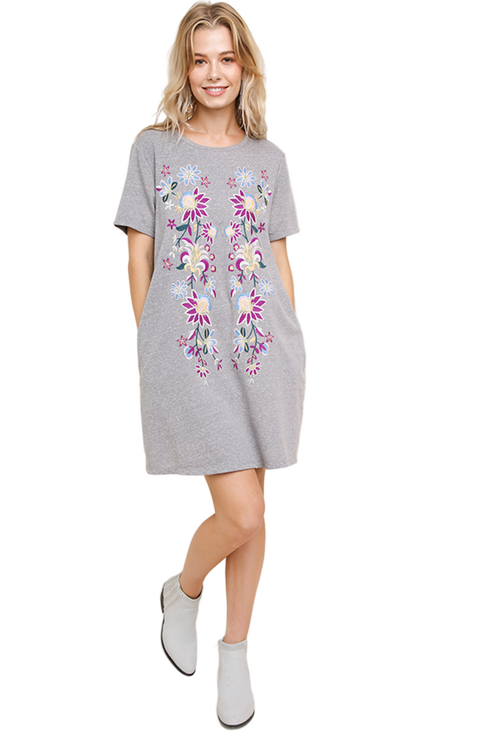 umgee embroidered dress