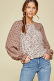 Andree by Unit / SAVANNA JANE Ditsy Floral Blouse