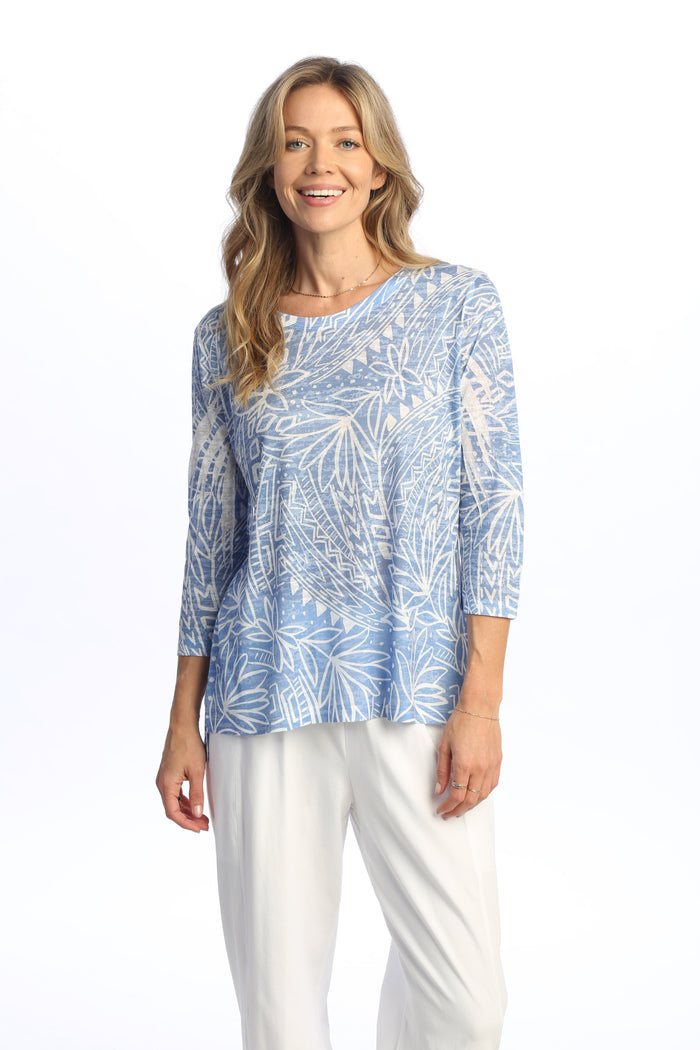 Tropic Burnout Sublimation Top