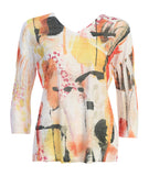 Camille Burnout Sublimation Top
