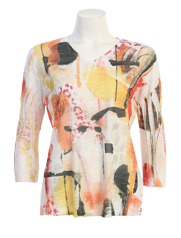 Camille Burnout Sublimation Top