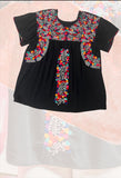 Multi-Color Embroidered Top