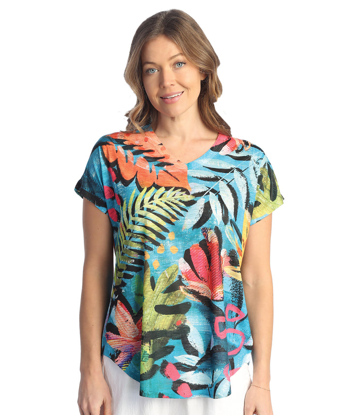 Paradise Cap Sleeve Top