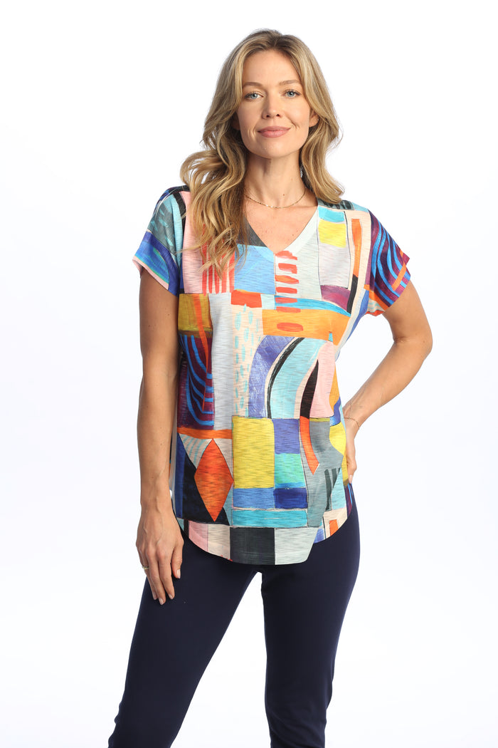 Santiago Cap Sleeve Top