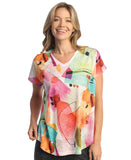 Livia Cap Sleeve Top