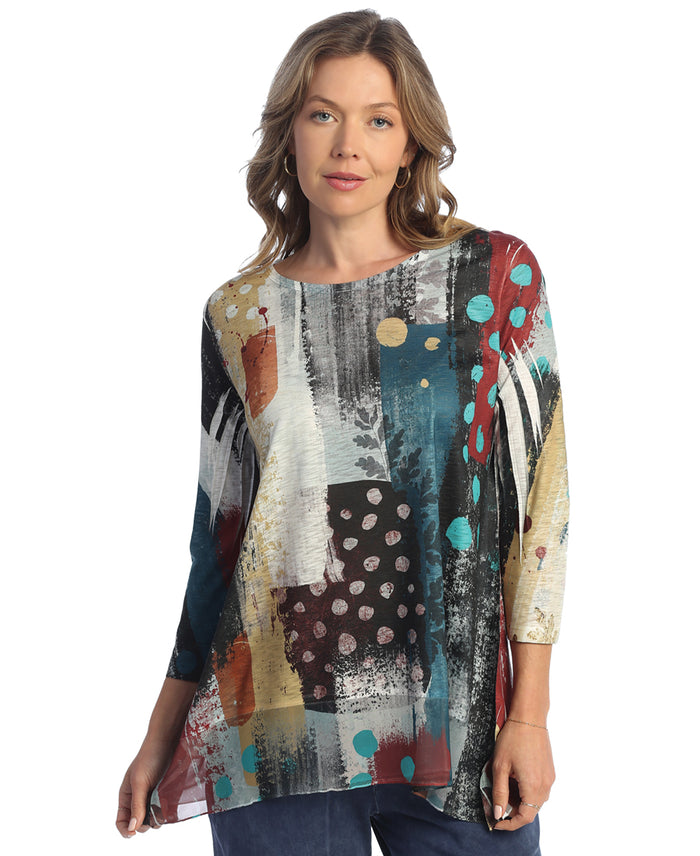 Tundra Chiffon Hem Top