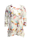 Elena Chiffon Hem Top