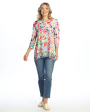 Meadows Chiffon Hem Top