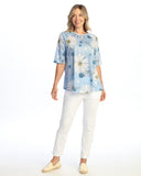 Claire Raglan Elbow Sleeve Top