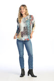 Tundra Burnout Rounded Hem Top