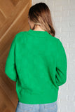 Sweater Knit Pullover, Green