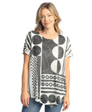Bebop Boucle Mesh Asymmetric Top