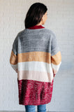 Color Block Cardigan