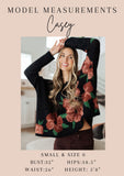 V-Neck Floral Blouse