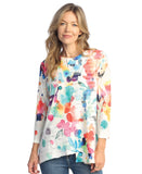 Felicity Double Knit Contrast Top
