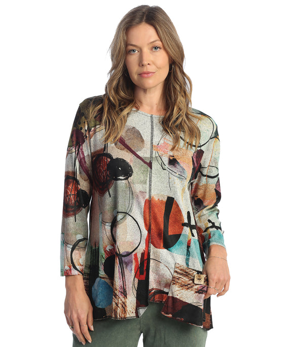 Toscana French Brushed Knit Top